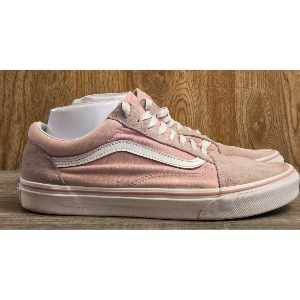 Vans Old‎ Skool Lace Up Shoes Womens 11 Mens 9.5 Pink